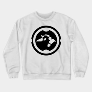 RhyQuinn Logo Black Crewneck Sweatshirt